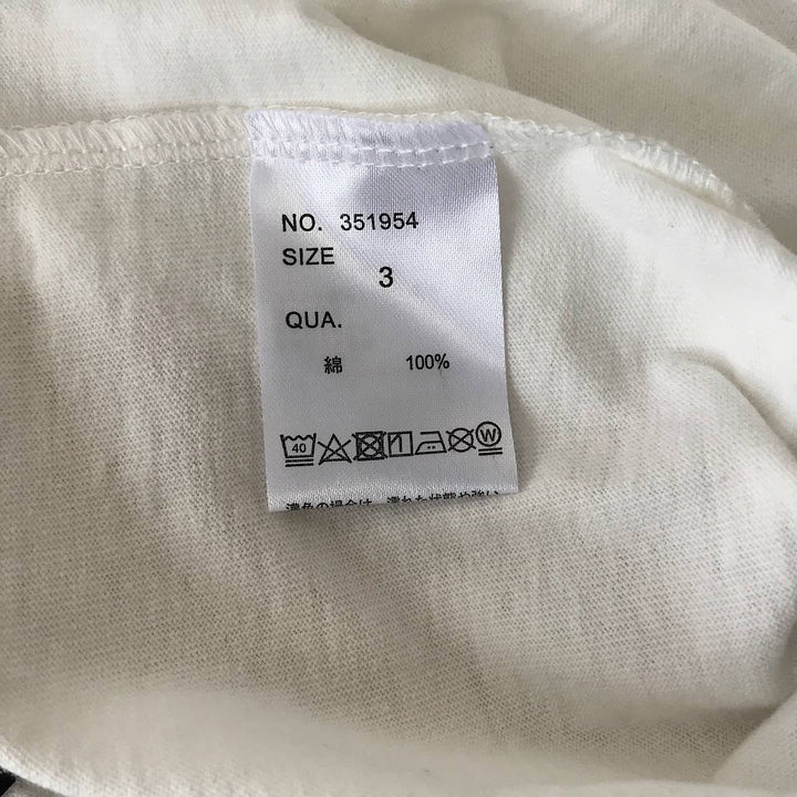 『USED』 
 
 go slow caravan ゴースローキャラバン チチカカコラボ ルチャリブレクマ Tシャツ サイズ3 半袖Ｔシャツ 
コットン ホワイト系