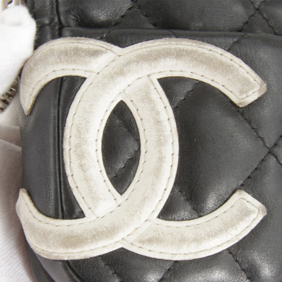 『USED』 
CHANEL シャネル 
 カンボンライン シガレットケース 
ラムスキン ブラック