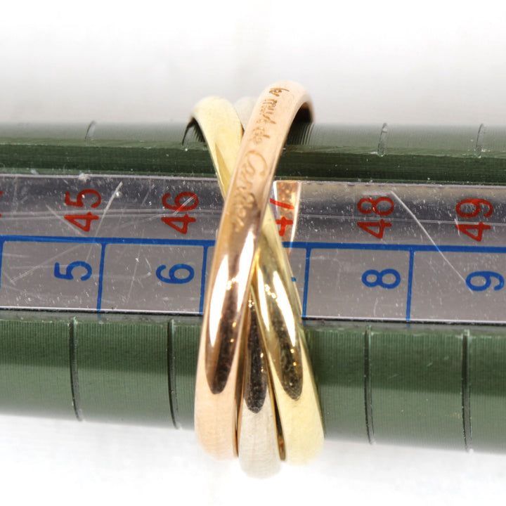 美品『USED』 K18 
CARTIER  トリニティリング リング・指輪
 3.4g