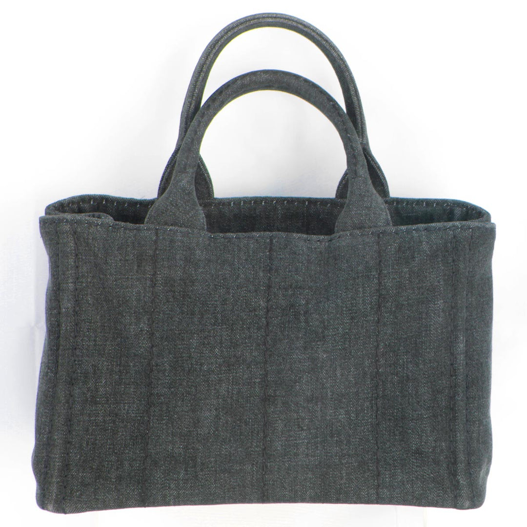 美品『USED』 
PRADA プラダ 
 ハンドバッグ 
デニム