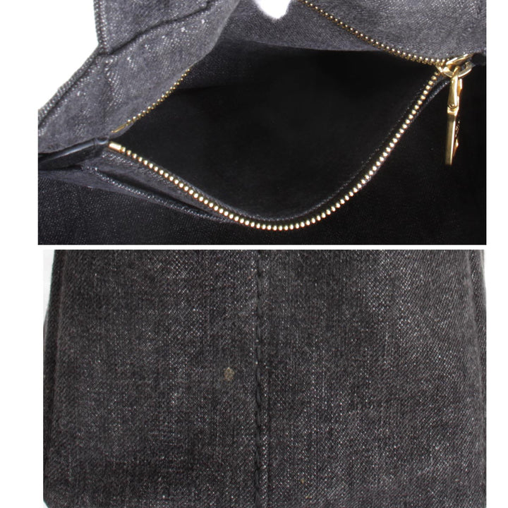 美品『USED』 
PRADA プラダ 
 ハンドバッグ 
デニム