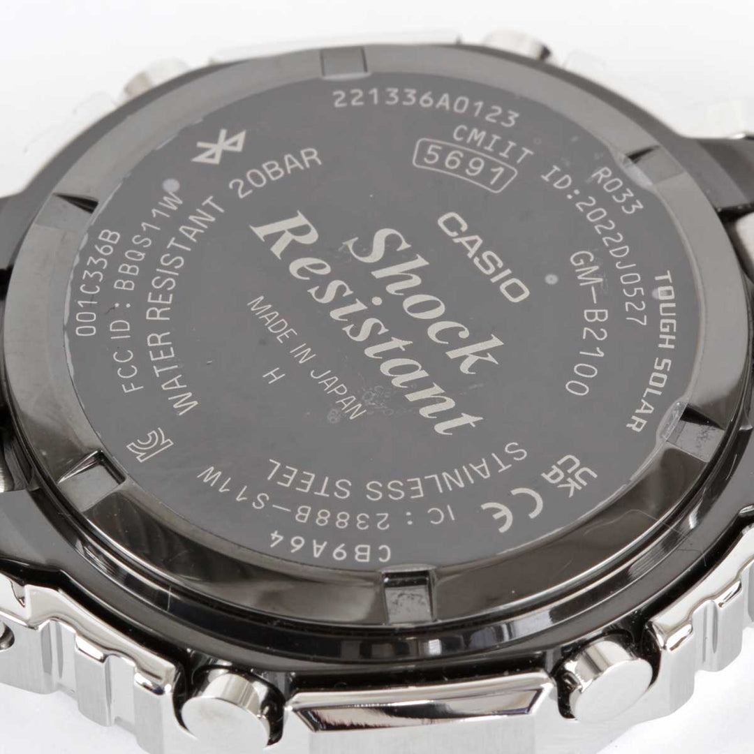 美品『ほぼ未使用』 
CASIO  G-SHOCK 5691 GM-B2100D-1AJF 
腕時計
 ソーラー メンズ