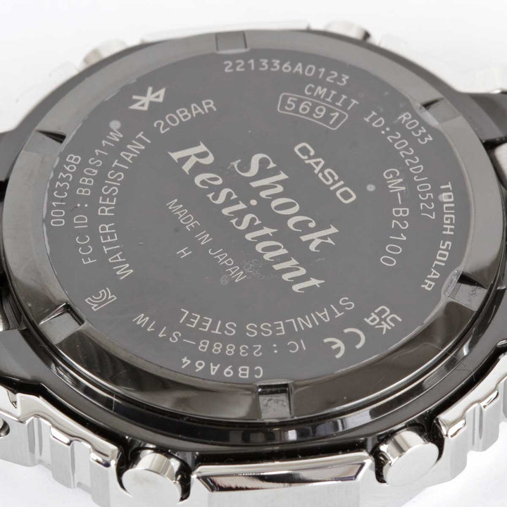 美品『ほぼ未使用』 
CASIO  G-SHOCK 5691 GM-B2100D-1AJF 
腕時計
 ソーラー メンズ