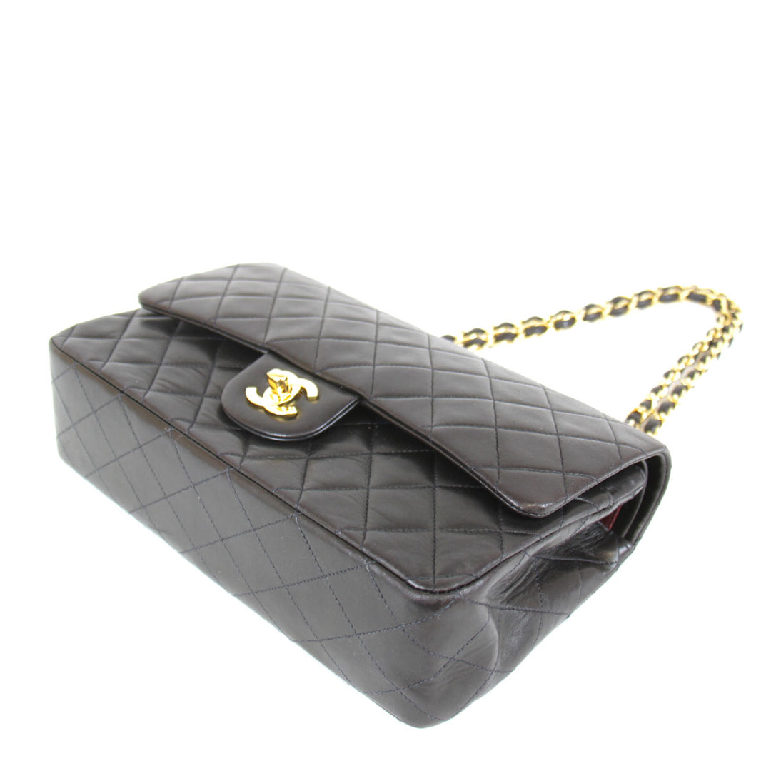 『USED』 
CHANEL シャネル 
 マトラッセ チェーンショルダー 2598308 ショルダーバッグ 
ラムスキン ブラック