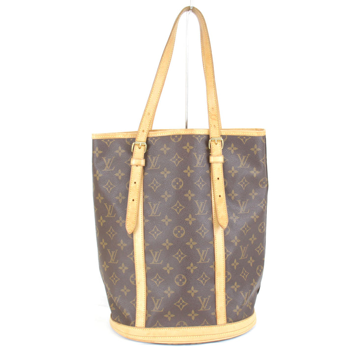 『USED』 
LOUIS VUITTON ルイ・ヴィトン 
 バケットGM M42236 トートバッグ 
モノグラムキャンバス モノグラム