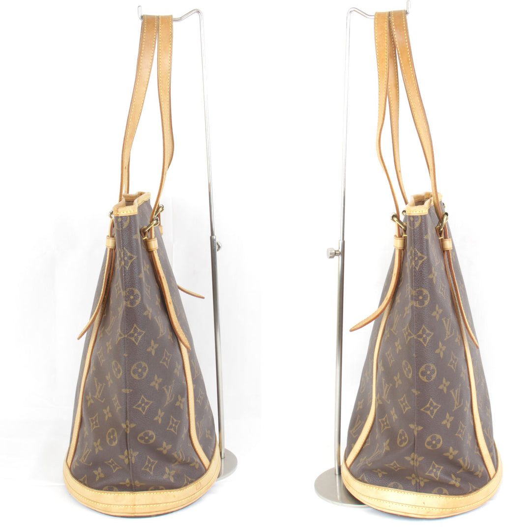 『USED』 
LOUIS VUITTON ルイ・ヴィトン 
 バケットGM M42236 トートバッグ 
モノグラムキャンバス モノグラム