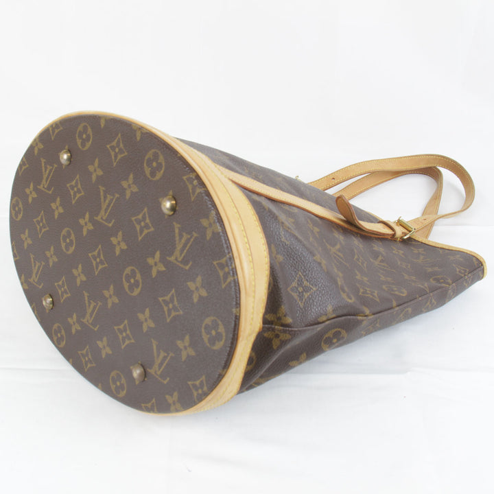 『USED』 
LOUIS VUITTON ルイ・ヴィトン 
 バケットGM M42236 トートバッグ 
モノグラムキャンバス モノグラム
