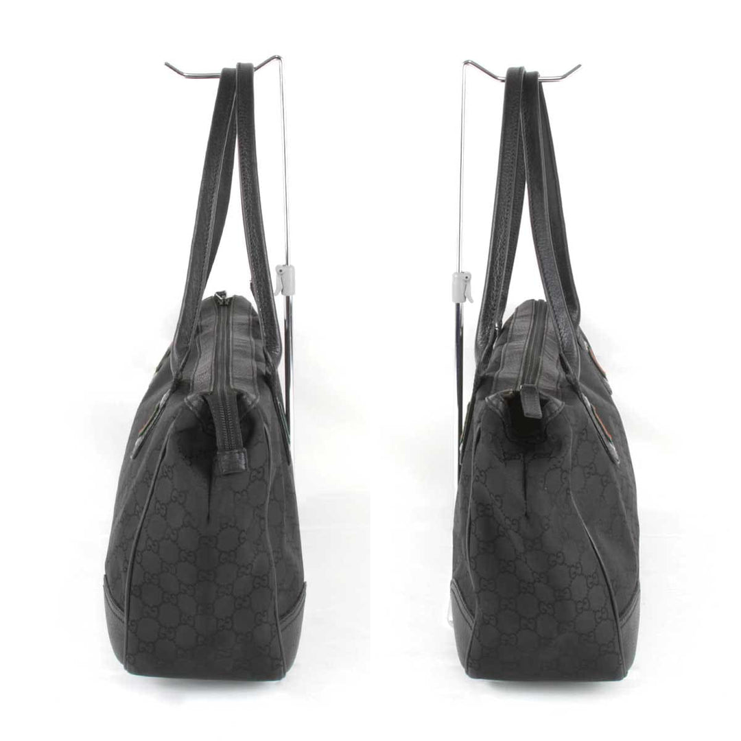 『USED』 
GUCCI グッチ 
 293599 001998 トートバッグ 
ナイロン ブラック