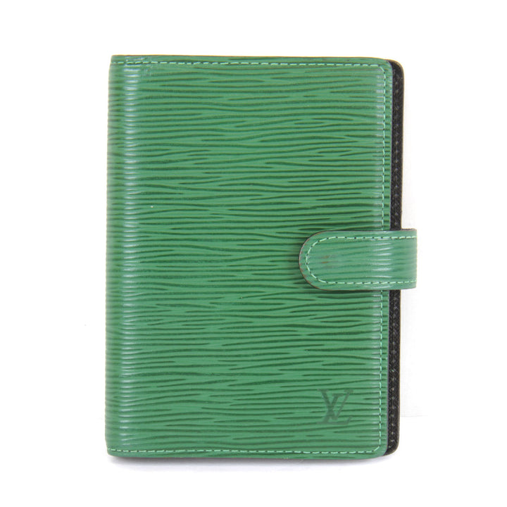 『USED』 
LOUIS VUITTON ルイ・ヴィトン 
 アジェンダPM R20054 手帳 
エピレザー ボルネオグリーン