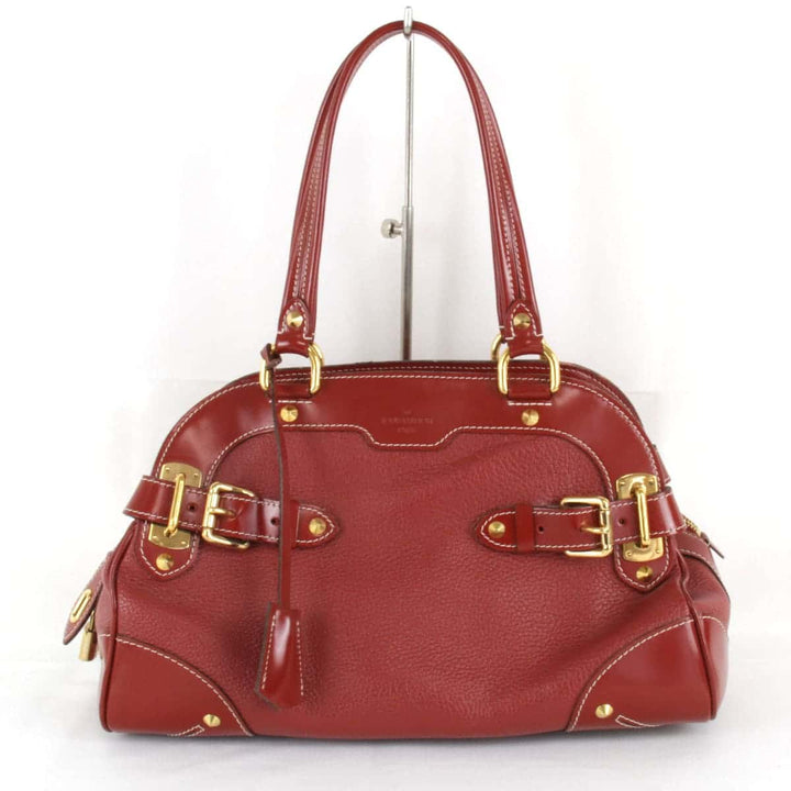 『USED』 
LOUIS VUITTON ルイ・ヴィトン 
 ル・ラディウ M95866 ハンドバッグ 
スハリ・レザー ワインレッド