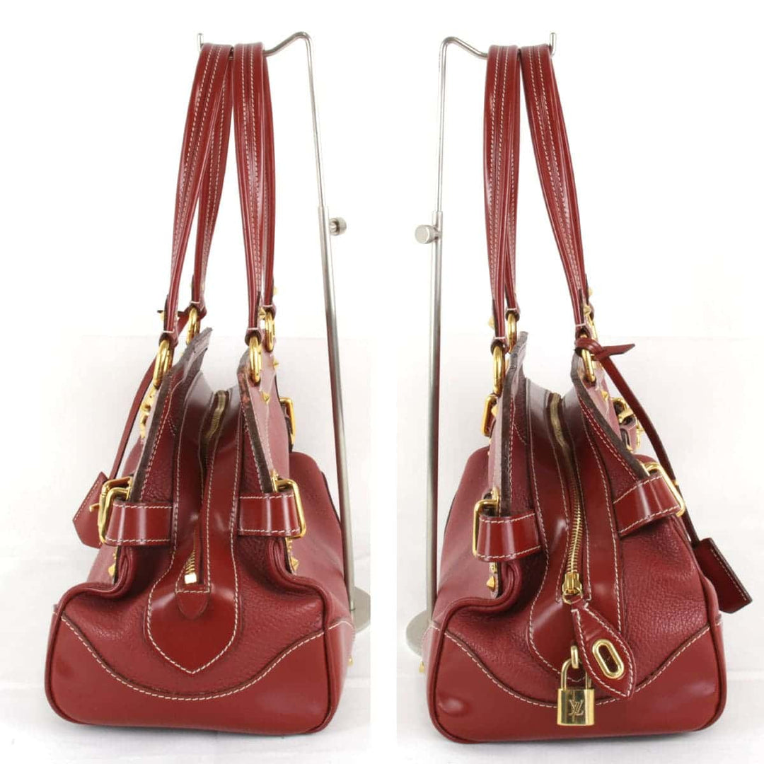 『USED』 
LOUIS VUITTON ルイ・ヴィトン 
 ル・ラディウ M95866 ハンドバッグ 
スハリ・レザー ワインレッド