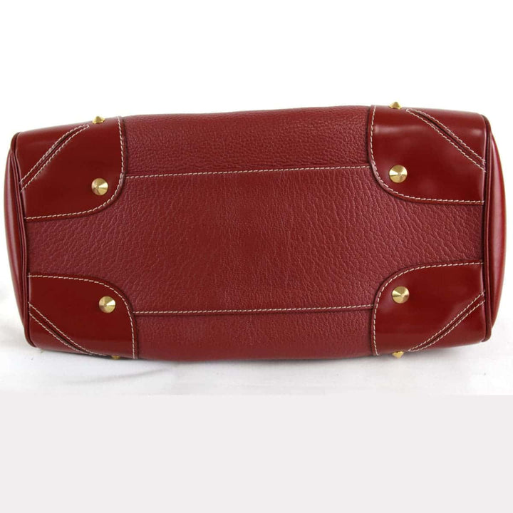 『USED』 
LOUIS VUITTON ルイ・ヴィトン 
 ル・ラディウ M95866 ハンドバッグ 
スハリ・レザー ワインレッド