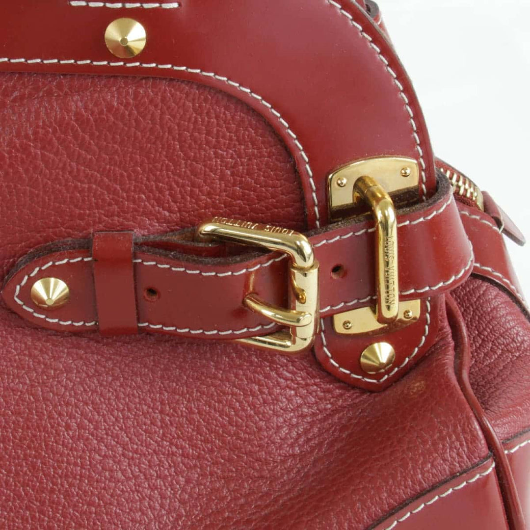 『USED』 
LOUIS VUITTON ルイ・ヴィトン 
 ル・ラディウ M95866 ハンドバッグ 
スハリ・レザー ワインレッド