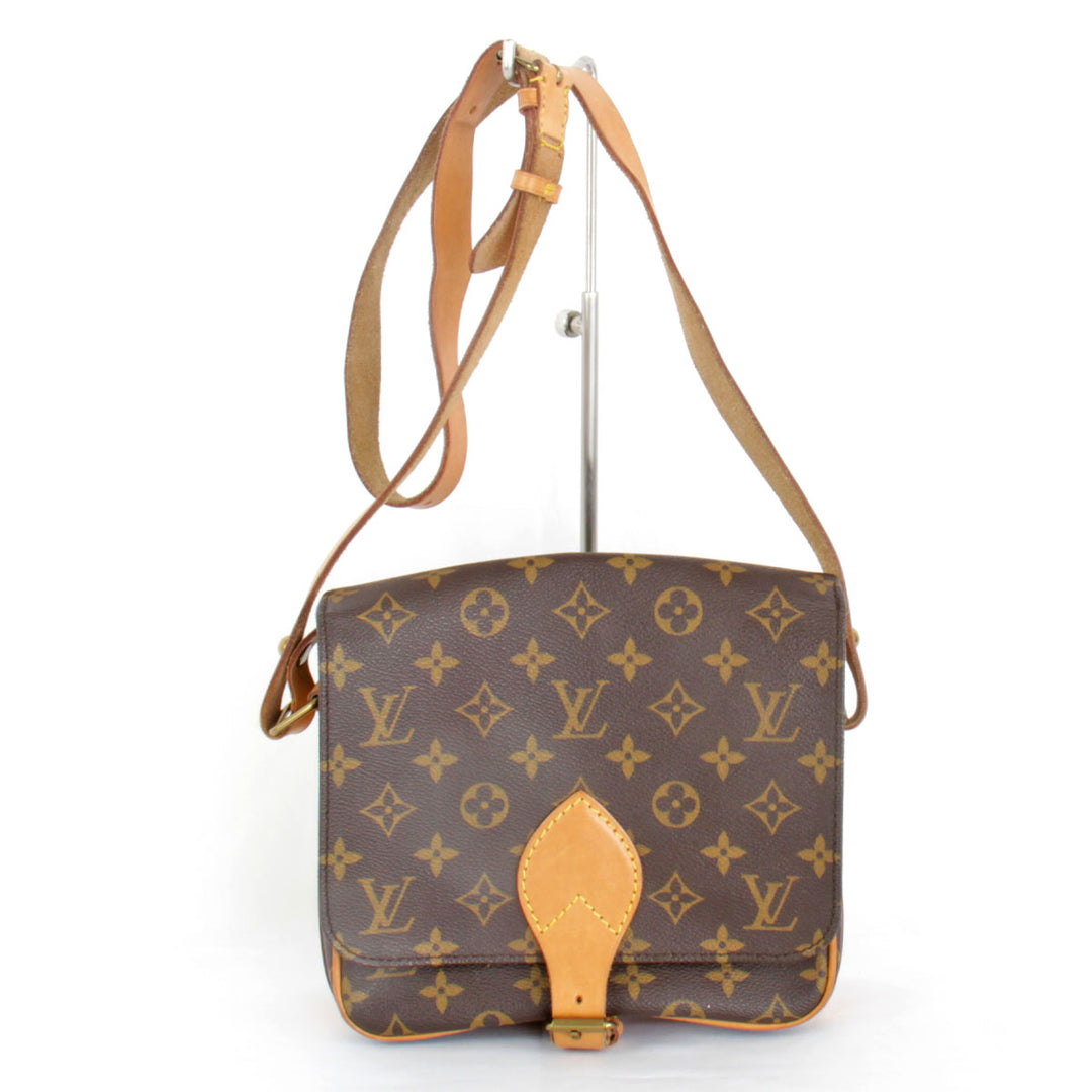 美品『USED』 
LOUIS VUITTON ルイ・ヴィトン 
 カルトシエール M51253 ショルダーバッグ 
モノグラムキャンバス モノグラム