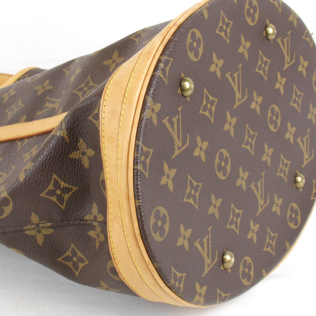 『USED』 
LOUIS VUITTON ルイ・ヴィトン 
 バケットGM M42236 トートバッグ 
モノグラムキャンバス モノグラム ショルダーバッグ