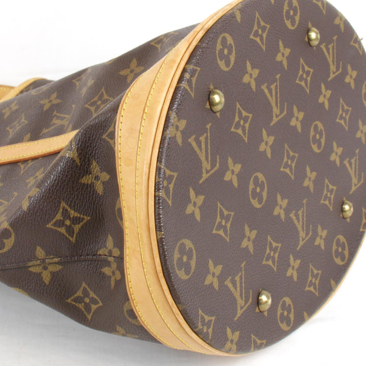 『USED』 
LOUIS VUITTON ルイ・ヴィトン 
 バケットGM M42236 トートバッグ 
モノグラムキャンバス モノグラム ショルダーバッグ