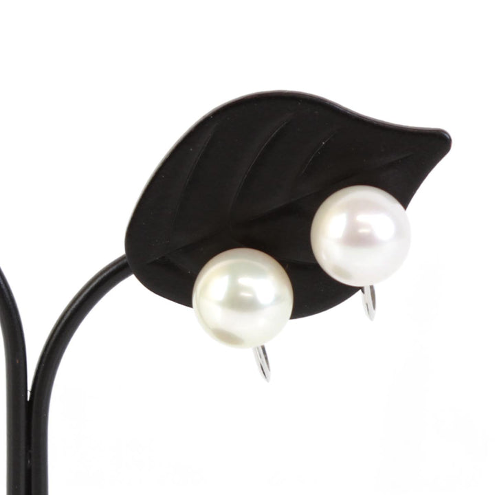 美品『USED』 Pt900/パール  
イヤリング
 2.7g