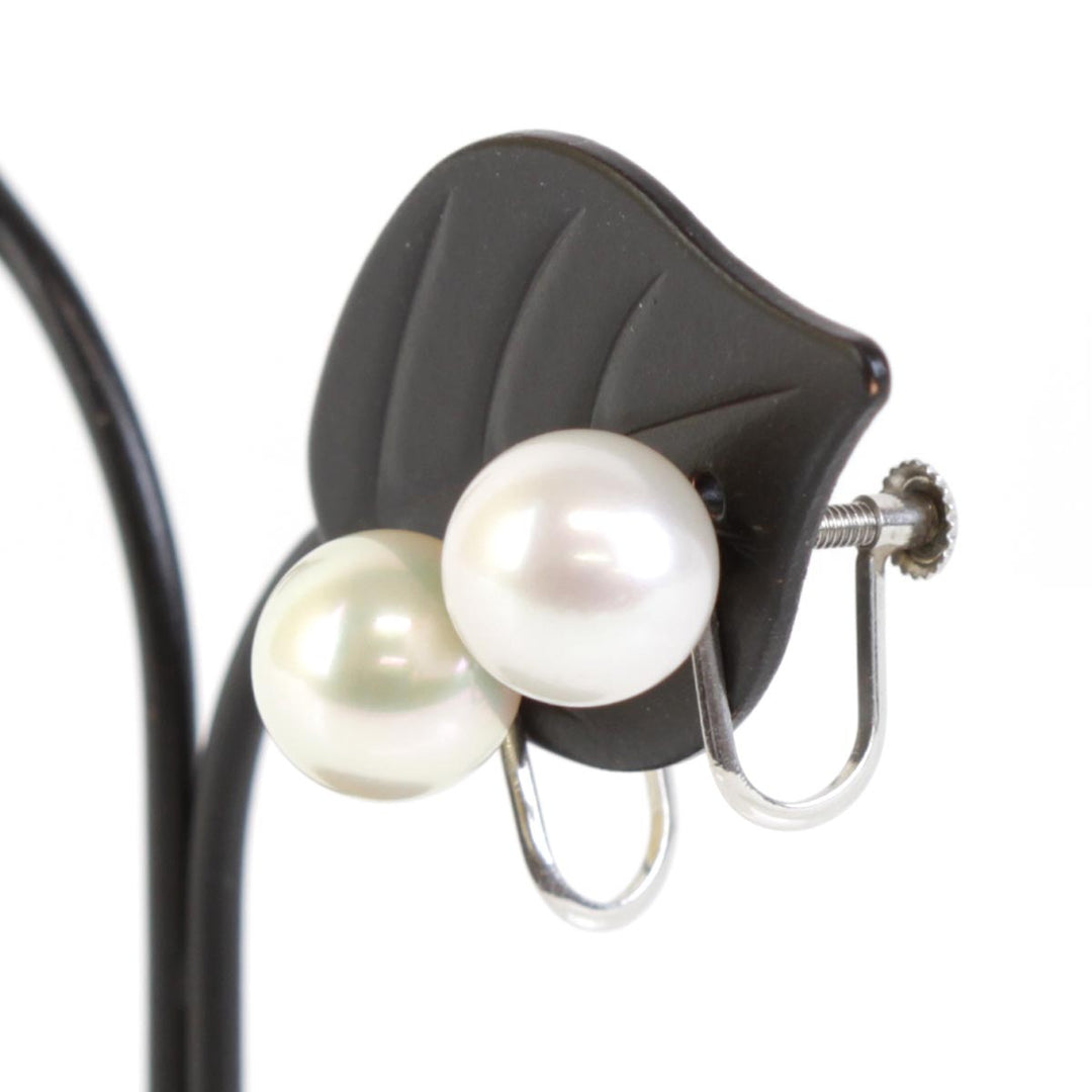 美品『USED』 Pt900/パール  
イヤリング
 2.7g
