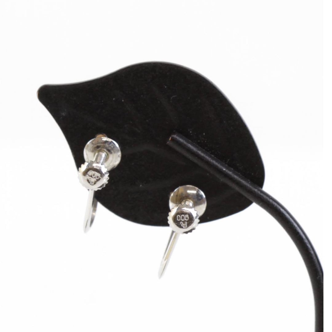 美品『USED』 Pt900/パール  
イヤリング
 2.7g