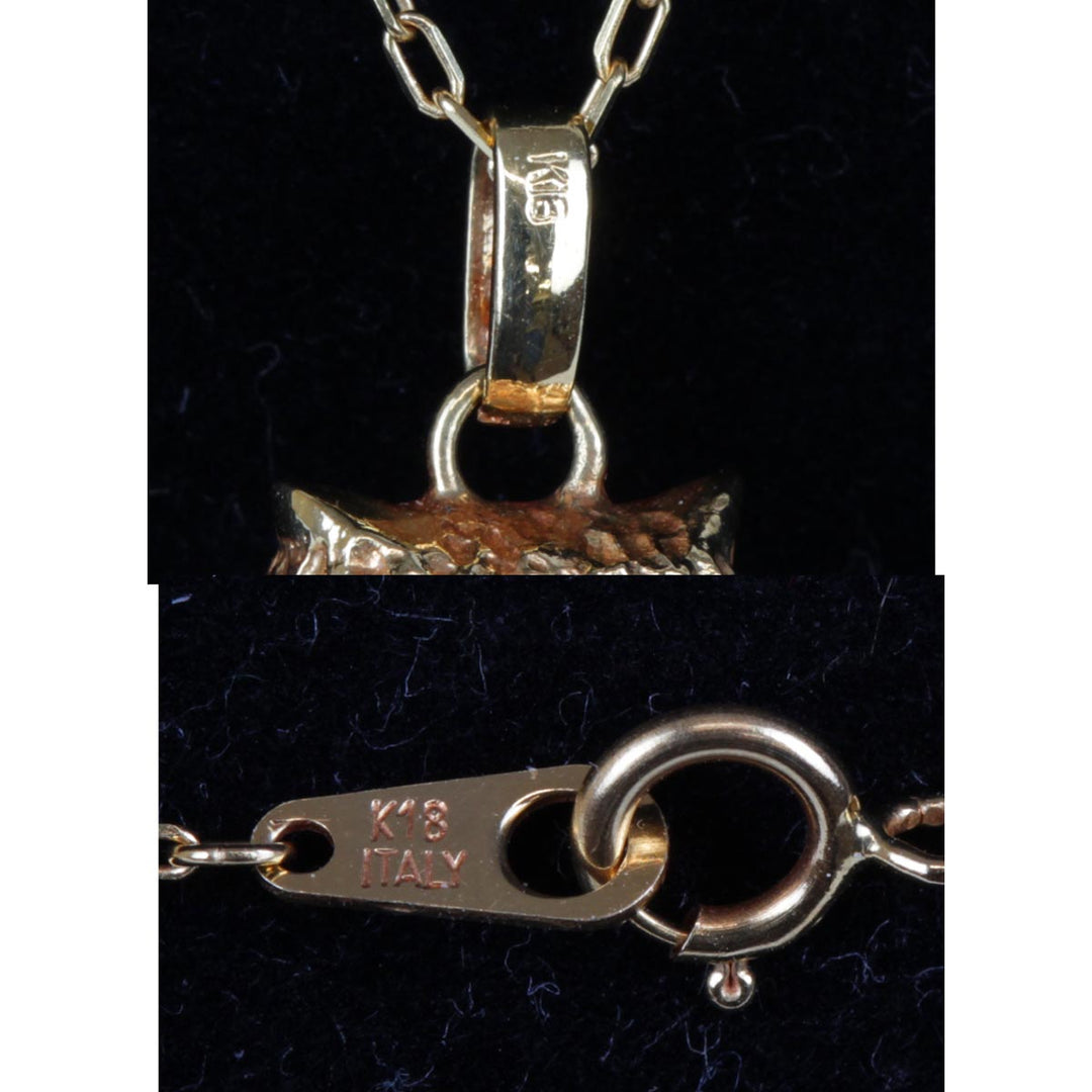 美品『USED』 K18 
ネックレス
 6.5g