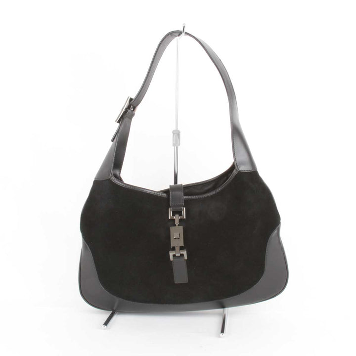『USED』 
GUCCI グッチ 
 ジャッキー ショルダーバッグ 0013306/001998 ショルダーバッグ 
 ブラック