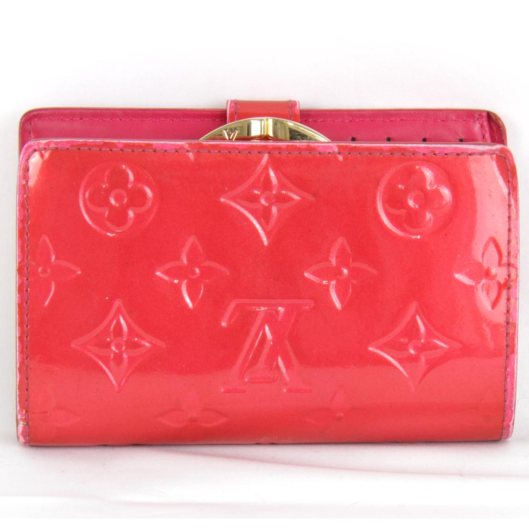 『USED』 
LOUIS VUITTON ルイ・ヴィトン 
 ポルトフォイユヴィエノワ  M91768 財布 
ヴェルニ ローズアンディアン