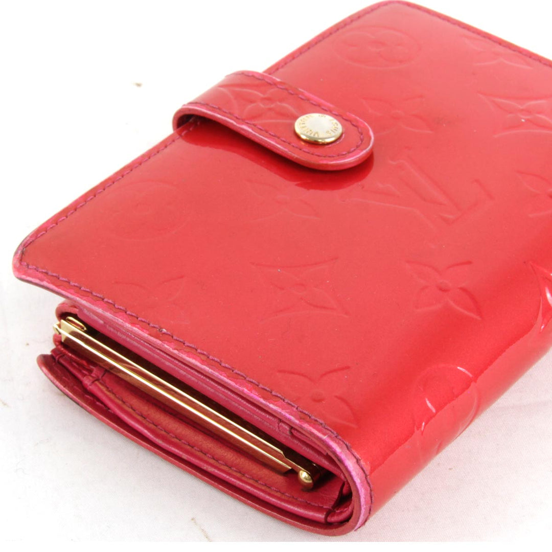 『USED』 
LOUIS VUITTON ルイ・ヴィトン 
 ポルトフォイユヴィエノワ  M91768 財布 
ヴェルニ ローズアンディアン