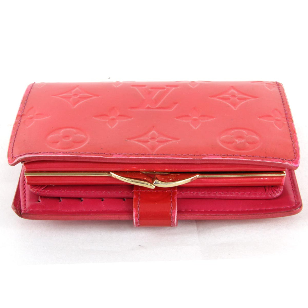 『USED』 
LOUIS VUITTON ルイ・ヴィトン 
 ポルトフォイユヴィエノワ  M91768 財布 
ヴェルニ ローズアンディアン