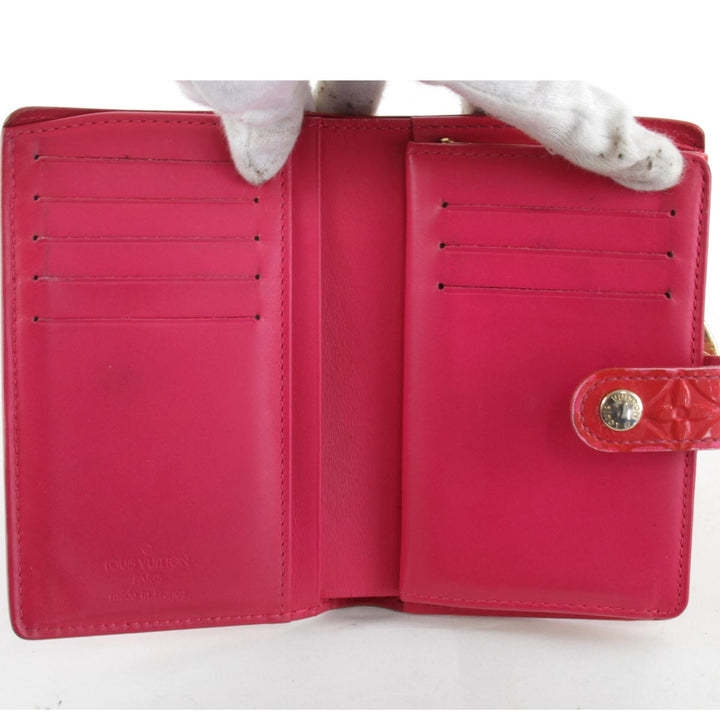 『USED』 
LOUIS VUITTON ルイ・ヴィトン 
 ポルトフォイユヴィエノワ  M91768 財布 
ヴェルニ ローズアンディアン