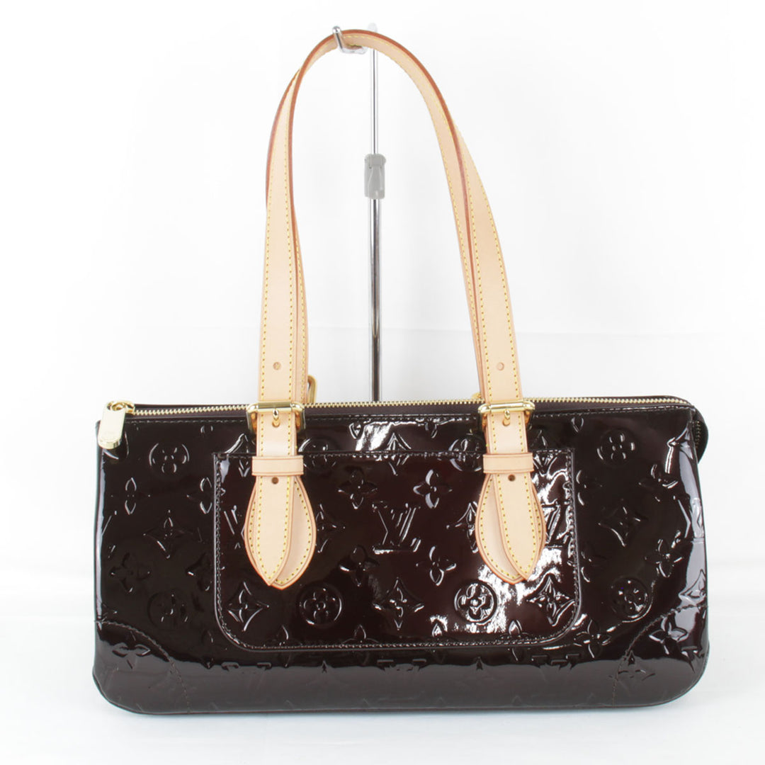 美品『USED』 
LOUIS VUITTON ルイ・ヴィトン 
 ローズウッド・アヴェニュー M93510 ハンドバッグ 
モノグラムヴェルニ アマラント
