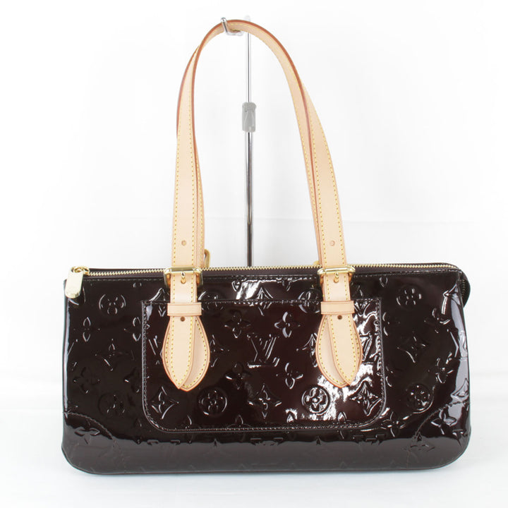 美品『USED』 
LOUIS VUITTON ルイ・ヴィトン 
 ローズウッド・アヴェニュー M93510 ハンドバッグ 
モノグラムヴェルニ アマラント