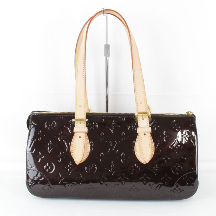 美品『USED』 
LOUIS VUITTON ルイ・ヴィトン 
 ローズウッド・アヴェニュー M93510 ハンドバッグ 
モノグラムヴェルニ アマラント