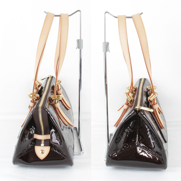 美品『USED』 
LOUIS VUITTON ルイ・ヴィトン 
 ローズウッド・アヴェニュー M93510 ハンドバッグ 
モノグラムヴェルニ アマラント