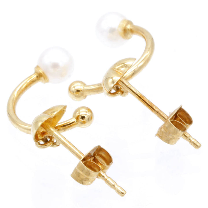 美品『USED』 K18/パール  
ピアス
 0.7g