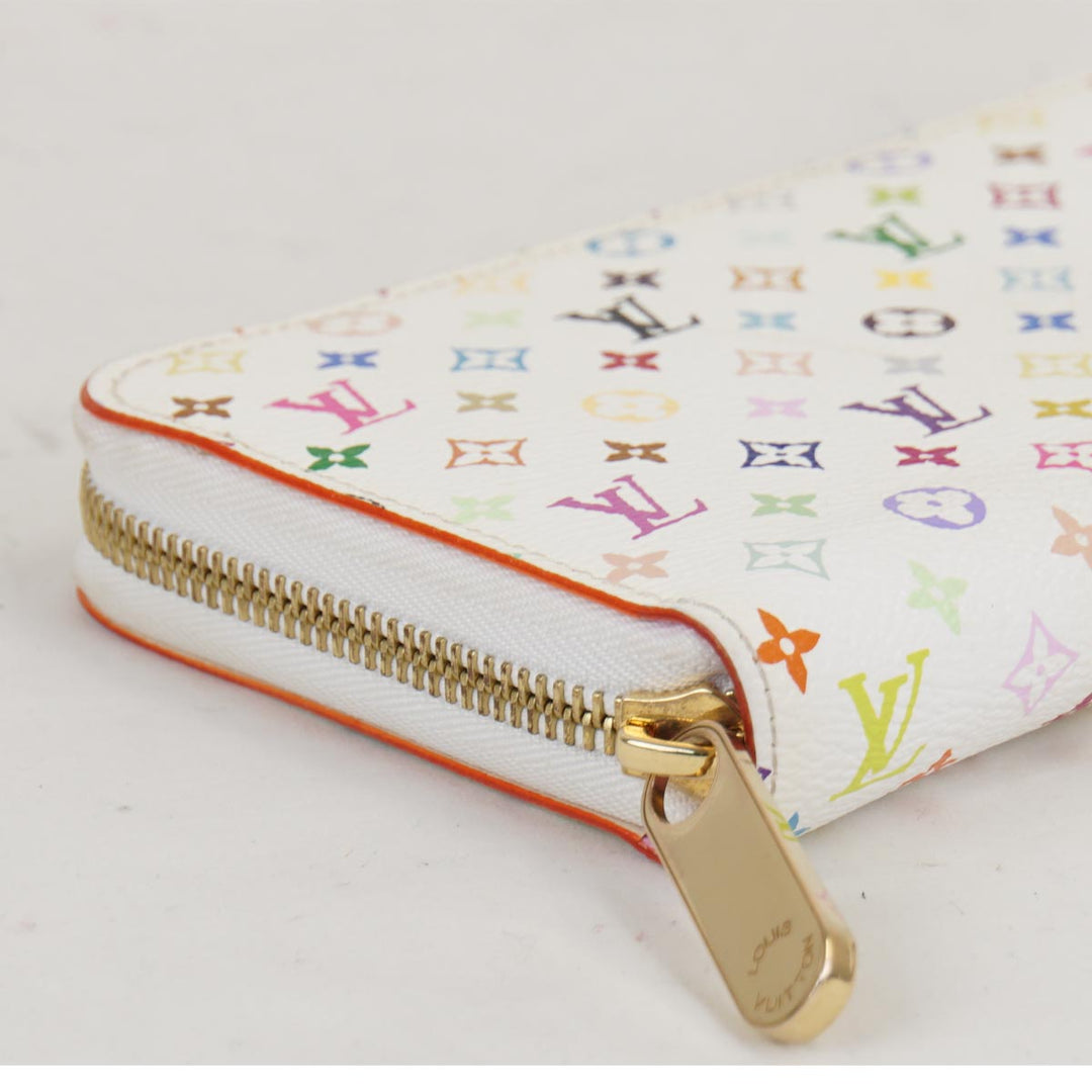 LOUIS VUITTON ルイ・ヴィトン 
 ジッピーウォレッド マルチ /M61875/CA2146 財布 
レザー ホワイト