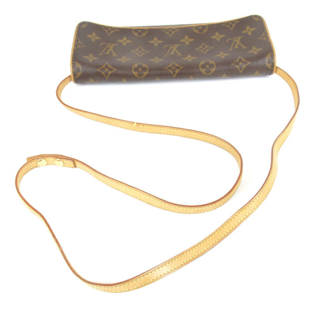 良品『USED』 
LOUIS VUITTON ルイ・ヴィトン 
 ポシェットツインGM M51852 ショルダーバッグ 
モノグラムキャンバス モノグラム