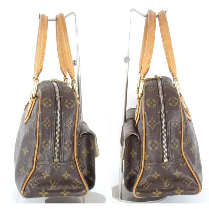 『USED』 
LOUIS VUITTON ルイ・ヴィトン 
 マンハッタンPM M40026 ハンドバッグ 
モノグラムキャンバス モノグラム