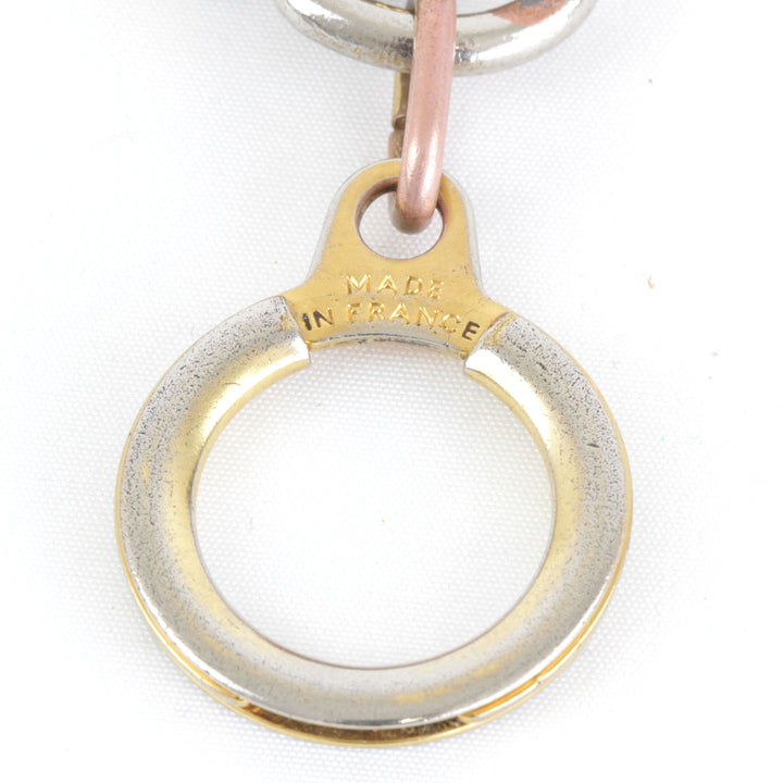 『USED』 
LOUIS VUITTON ルイ・ヴィトン 
 アノクレ M62694 キーリング 
メタル シルバー（ゴールド）