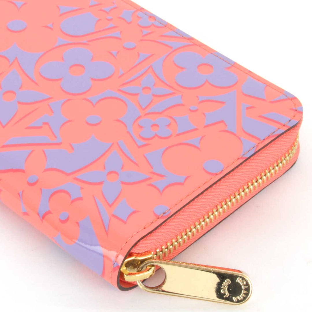 美品『USED』 
LOUIS VUITTON ルイ・ヴィトン 
 ジッピーウォレット スイートモノグラム M90124 長財布 
ヴェルニ ピンク