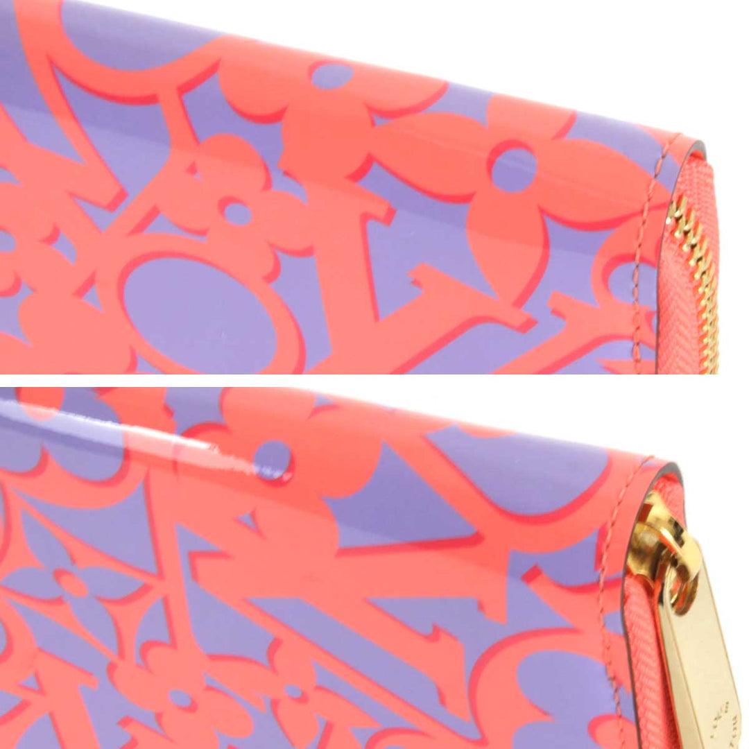 美品『USED』 
LOUIS VUITTON ルイ・ヴィトン 
 ジッピーウォレット スイートモノグラム M90124 長財布 
ヴェルニ ピンク