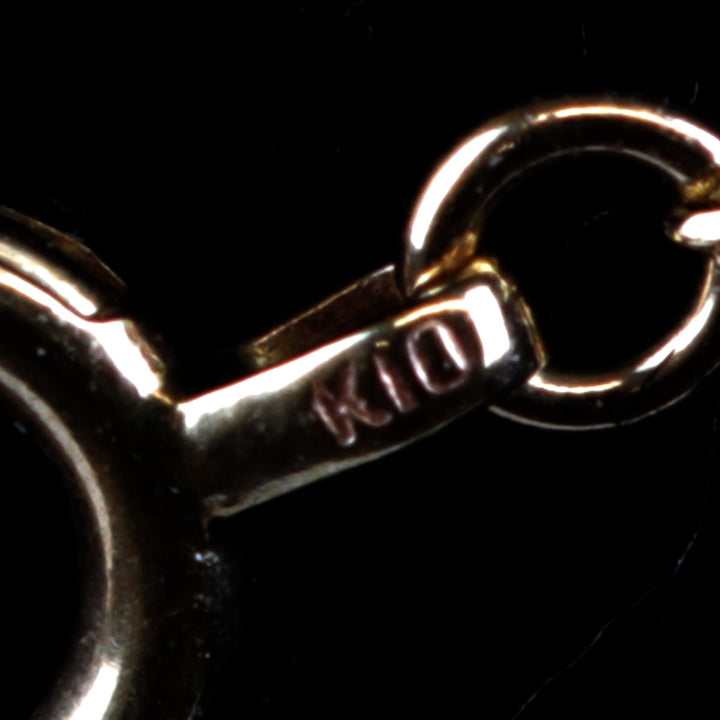 美品『USED』 K10 
ネックレス
 1.3g
