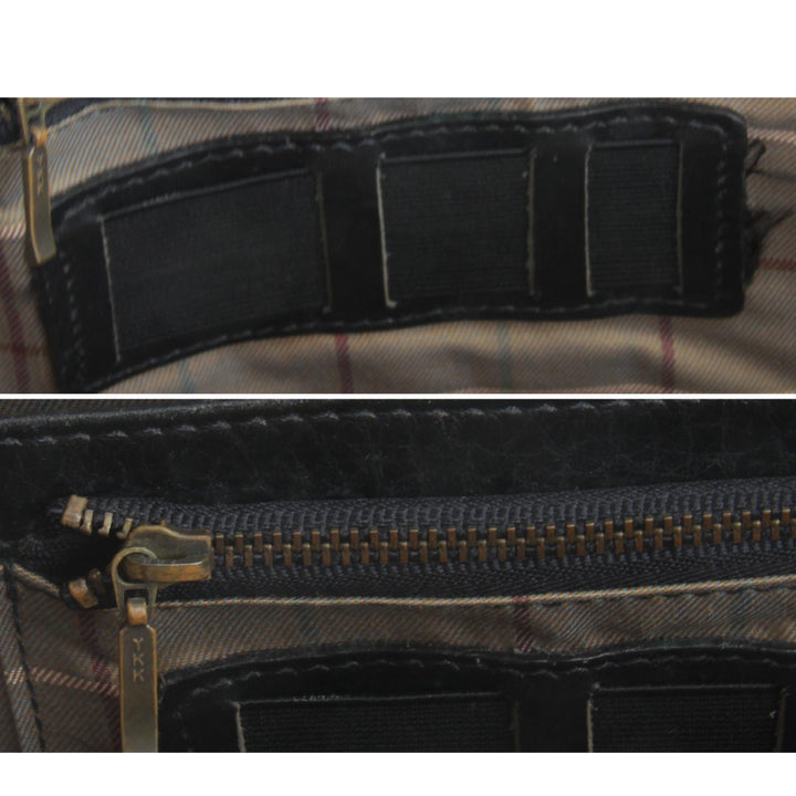 『USED』 
BURBERRY バーバリー 
 ビジネスバッグ 
レザー ブラック