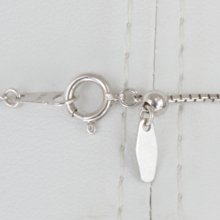 美品『USED』 K18WG/オニキス  
ネックレス
 ダイヤモンド 0.26 15.7g
