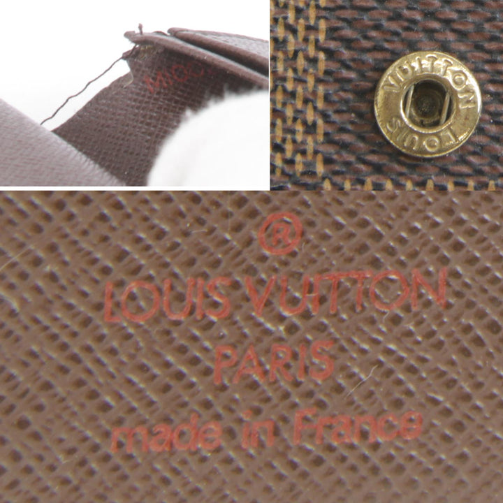 『USED』 
LOUIS VUITTON ルイ・ヴィトン 
 ポルトフォイユ・ヴィエノワ  N61663 二つ折り財布 
ダミエキャンバス ダミエ