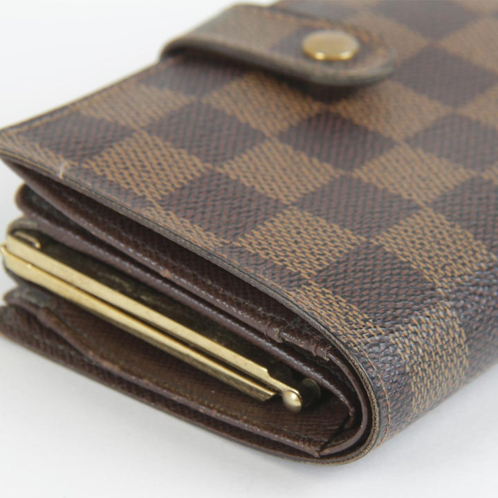『USED』 
LOUIS VUITTON ルイ・ヴィトン 
 ポルトフォイユ・ヴィエノワ  N61663 二つ折り財布 
ダミエキャンバス ダミエ