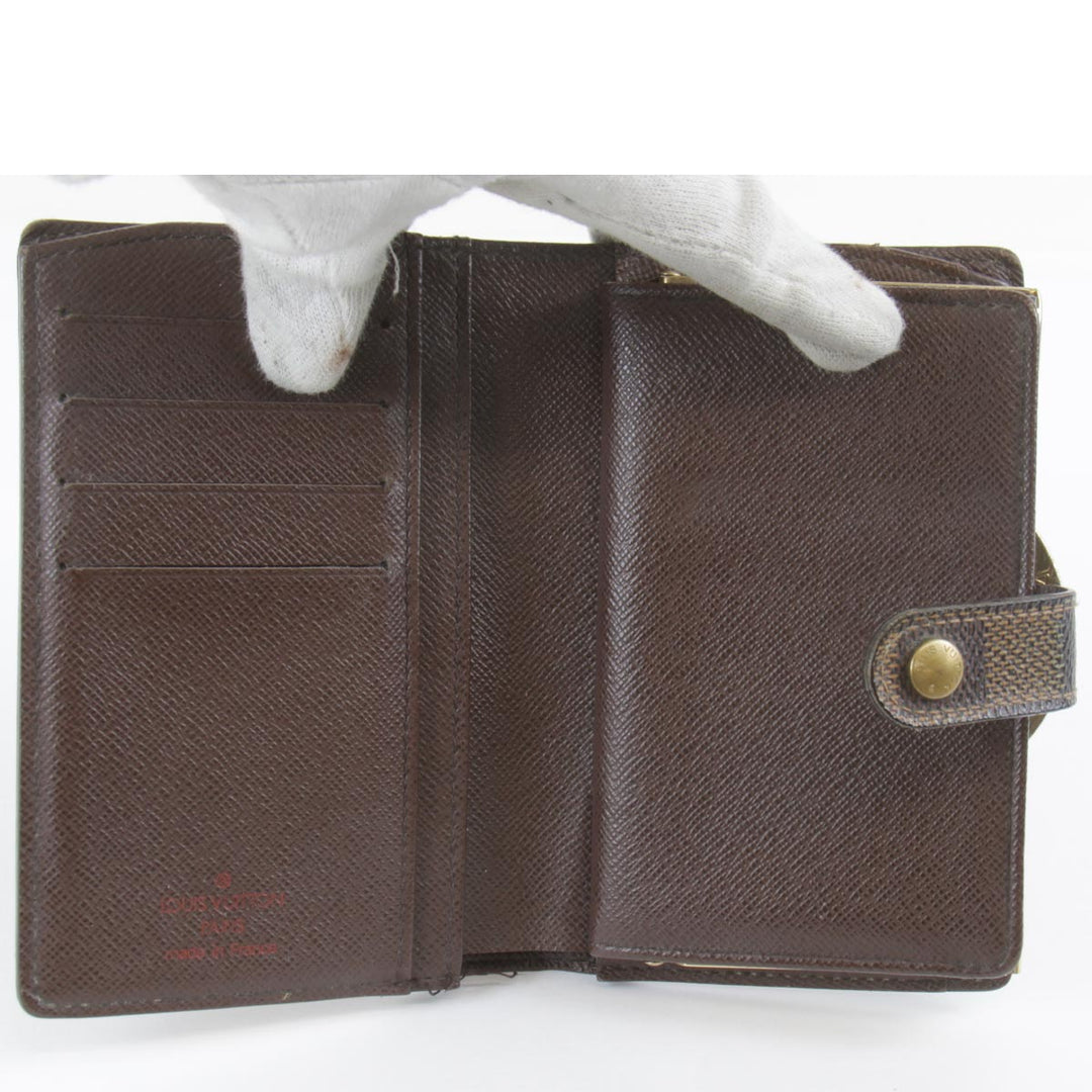 『USED』 
LOUIS VUITTON ルイ・ヴィトン 
 ポルトフォイユ・ヴィエノワ  N61663 二つ折り財布 
ダミエキャンバス ダミエ