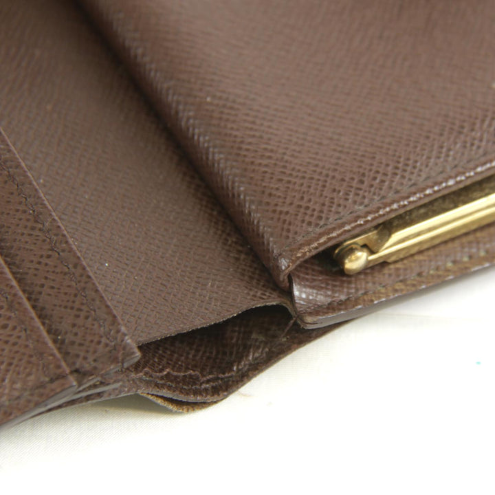 『USED』 
LOUIS VUITTON ルイ・ヴィトン 
 ポルトフォイユ・ヴィエノワ  N61663 二つ折り財布 
ダミエキャンバス ダミエ