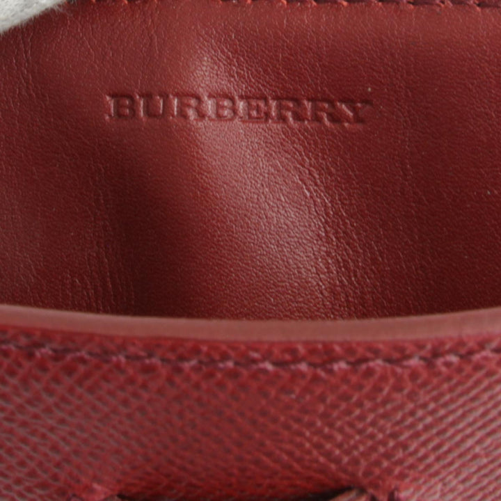 美品『USED』 
BURBERRY バーバリー 
 iPadケース 
レザー レッド