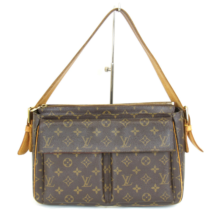 『USED』 
LOUIS VUITTON ルイ・ヴィトン 
 ヴィバシテGM M51163 ショルダーバッグ 
モノグラムキャンバス モノグラム