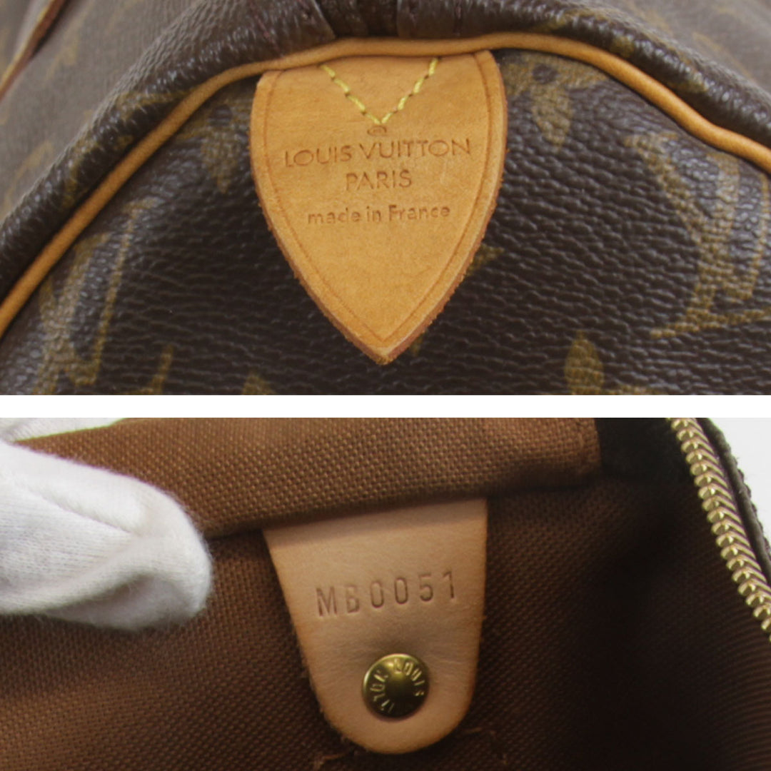 美品『USED』 
LOUIS VUITTON ルイ・ヴィトン 
 スピーディ40  M41522 ハンドバッグ 
モノグラムキャンバス モノグラム